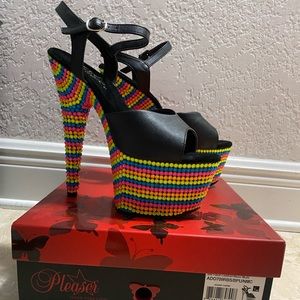 Pleasers platform heels